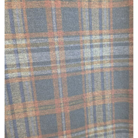 French Dressing Size 8 Pull-On Slim Leg Plaid Jeans Clay Preppy Academia NWT - Picture 4 of 11